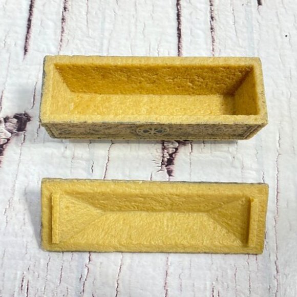 Small Keepsake Box, small rectangularChest, Small Treasure Chest, Jewelry Box wi - Picture 3 of 10